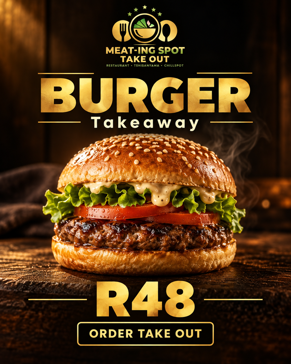 Meating Spot Take Out: Burger — Takeaway